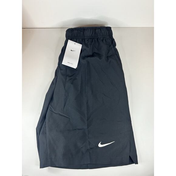 NIKE Men's M DRI-FIT Woven Training Shorts Lightweight Wicking DJ8686-010 Black - Picture 15 of 16